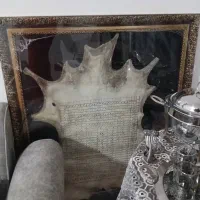 تابلوی قدیمی با حروف امجد|تابلو، نقاشی، عکس|لنگرود, |دیوار