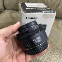 لنز 50 فیکس canon f/1.8 STM