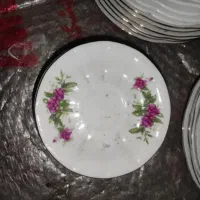 پلوخوری خورشت خوری گلسرخی چینی قندان دیس گل سرخی|ظروف سرو و پذیرایی|تهران, قصر فیروزه ۱|دیوار
