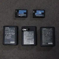 3 شارژر و باتری کانن Canon زیرقیمت