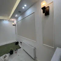 نقاشی ساختمان/رنگ صنعتی/سوله/کارخانه/بازسازی داخلی|خدمات پیشه و مهارت|قزوین, |دیوار