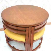 میز و صندلی نهار خوری چهار نفره کمجا