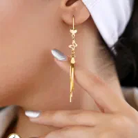 گوشواره طلا ظریف اما مناسب روزمره|جواهرات|قم, امامزاده ابراهیم|دیوار