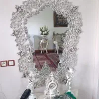 ایینه شمعدان تمیز