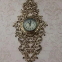 ساعت دیواری برنجی