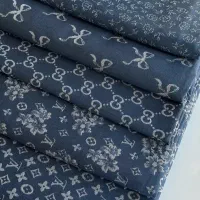 پارچه جین ژاکارد دو رو