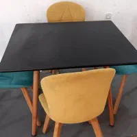 میز غذاخوری چهار نفره|میز و صندلی غذاخوری|جم, |دیوار