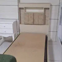 تخت خواب تک نفره دو نفره|تخت و سرویس خواب|اندیشه, اندیشه فاز ۱|دیوار