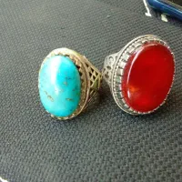 دو انگشتر قدیمی