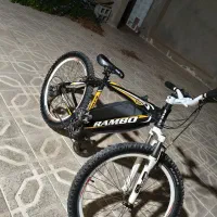 دوچرخه 26 RAMBO رامبو در حد نو|دوچرخه، اسکیت، اسکوتر|کاکی, |دیوار