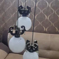 لوستر چوبی|لوستر و چراغ آویز|کرج, باغستان|دیوار