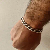 دستبند نقره فیگارو