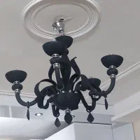 یک جفت لوستر  پنج شاخه بعلاوه یک عدد سه شاخه