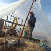 حفره چاه و قنات با تمام لوازم