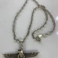 پلاک زنجیر مردونه نقره