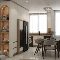 مونتاژ کاری کابینت و کمد ام دی اف