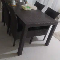 میز حصیری6نفره 7میلیون