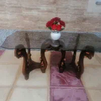 میز عسلی تمام چوب سه عدد|مبلمان خانگی و میز عسلی|سراب, |دیوار