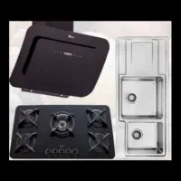 اجاق گاز شیشه استیل هود سینک مدلjuo0976اا|اجاق گاز و لوازم برقی پختوپز|رشت, رشتیان|دیوار