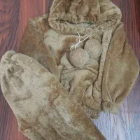 کاپشن و ست تدی|کفش و لباس بچه|قم, نخودی|دیوار