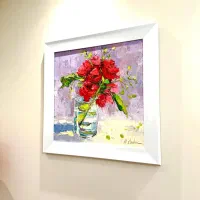 تابلو رنگ روغن امضادار مناسب جهیزیه