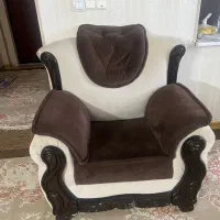 فروش مبل ۸نفره ،میز عسلی،صندلی چرخدار|مبلمان خانگی و میز عسلی|جم, |دیوار