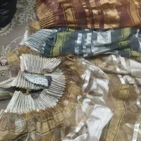 پرده همراه با نوار نو نو|پرده، رانر، رومیزی|مشهد, حجاب (شهرک غرب)|دیوار