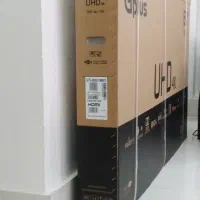 تلویزیون ۶۵ اینچ  برند جی پلاس و گاز رومیزی اخوان