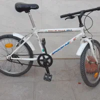 دوچرخه ۲۰سفید ساده تمیز سالم