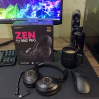 هدست کریتیو Zen Hybrid Pro SXFI|قطعات و لوازم جانبی رایانه|تهران, سردارجنگل|دیوار