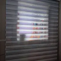 پرده زبرا طرح دار