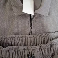 ست نیم زیپ پارچه پنبه