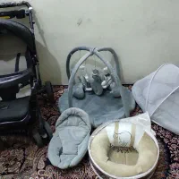 کالسکه،تشک بازی،صندلی کمک نشستن،قنداق ،پشه بند|اسباب و اثاث بچه|مشهد, فردوسی|دیوار