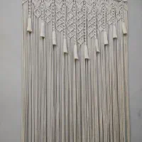 پرده های مکرومه|پرده، رانر، رومیزی|ارومیه, |دیوار