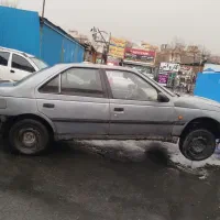 پژو مدل 90 تصادفی|خودرو سواری و وانت|تهران, چوب تراش|دیوار