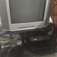 تلویزیون21 سونی با میز و گیرنده دیجیتال