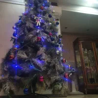 درخت کریسمس برفی