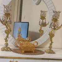 شمعدانی فرشته برنجی