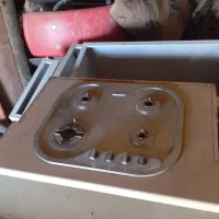 یکسری کابینت فلز گالوانیزه 6 تیکه با لوازمات|مصالح و تجهیزات ساختمان|فرمهین, |دیوار