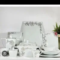 چینی برجسته طلایی 12 نفره