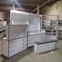قفسه داروخانه p8دکور دخانیاتx4ویترین xc3میزشیشه ای