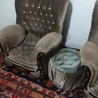 مبل هفت نفره چوبی