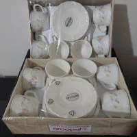 فنجون نعلبکی و دیس گرد آرکوپال اصل فرانسه