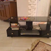 میز تلویزیون شیشه ای|میز تلویزیون|کرج, آق تپه|دیوار