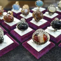 انگشتر طلا و نقره روس (اصل)