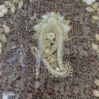رومیزی ترمه سرمه دوزی|پرده، رانر، رومیزی|قم, میرزائیه|دیوار