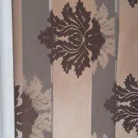 پرده زبرا سالم ودر حد نو