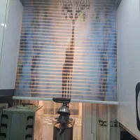 پرده زبرا دو مکانیزمه اتاق خواب