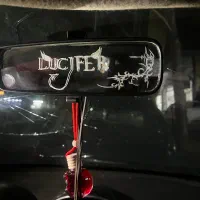 حکاکی آینه جلو و بقل و لچکی با طرح داخواه