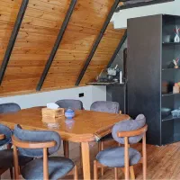 اجاره کلبه سویسی جکوزی دار دو خوابه جنگلی در ماسال|اجارهٔ کوتاه‌مدت ویلا و باغ|رشت, منظریه|دیوار